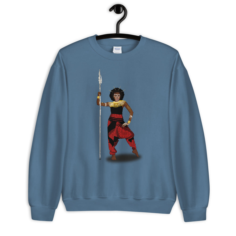AfriBix Warrior African Queen Comfortable Unisex Sweatshirt
