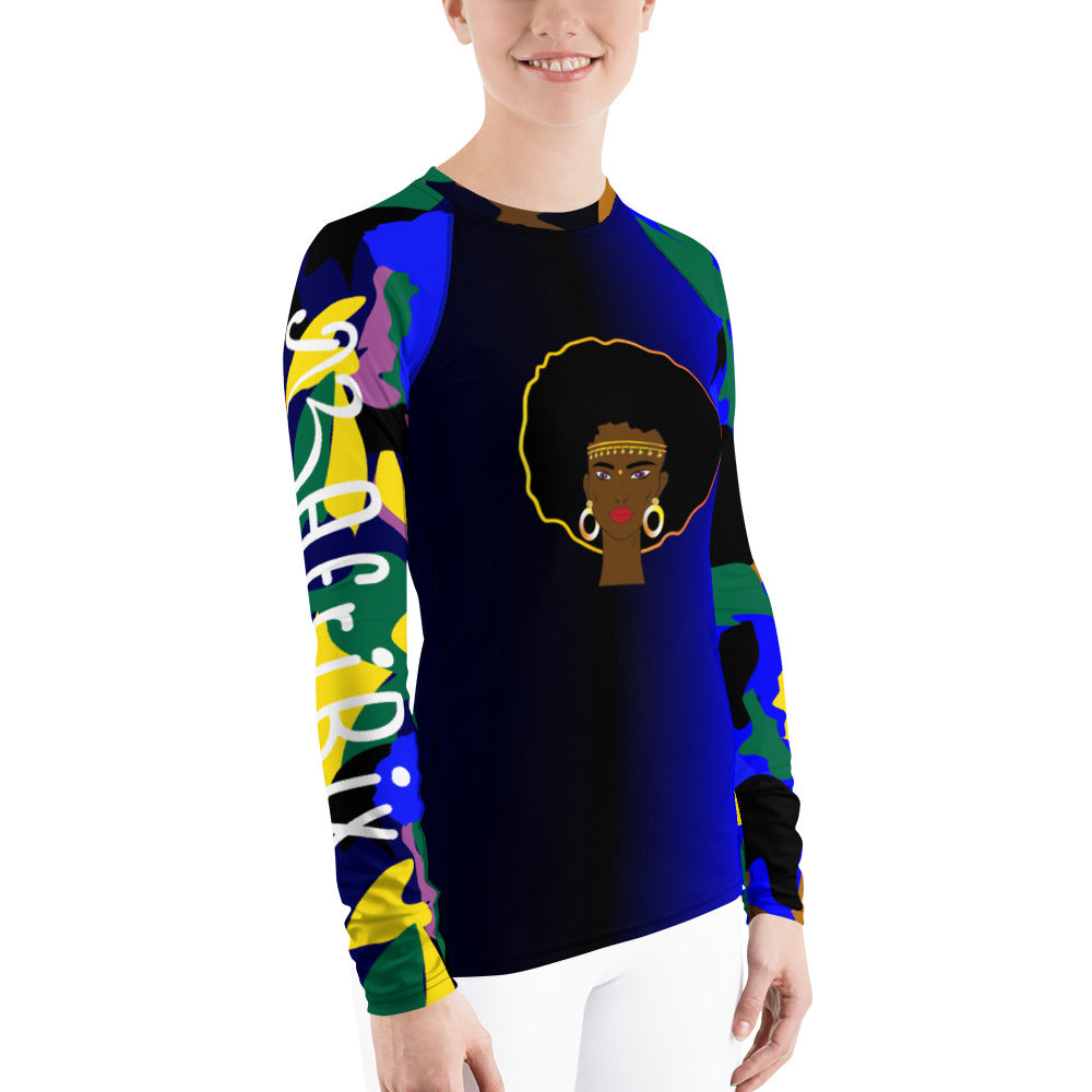 AfriBix Warrior Camo Rash Guard