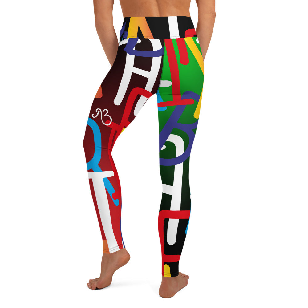AfriBix Collage Leggings