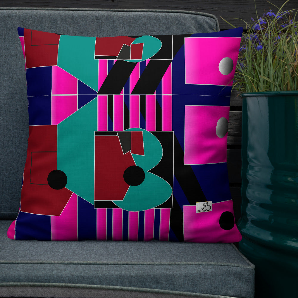 Gallery Print Premium Pillows - Plum