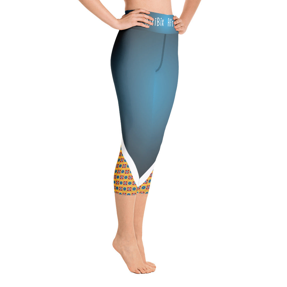 Sky Galaxy Alternate Print Capri Leggings