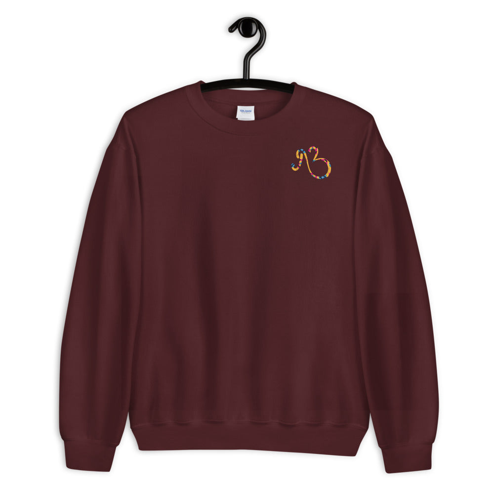 AfriBix Classic Unisex Crew Neck Long Sleeve Pullover Sweatshirt