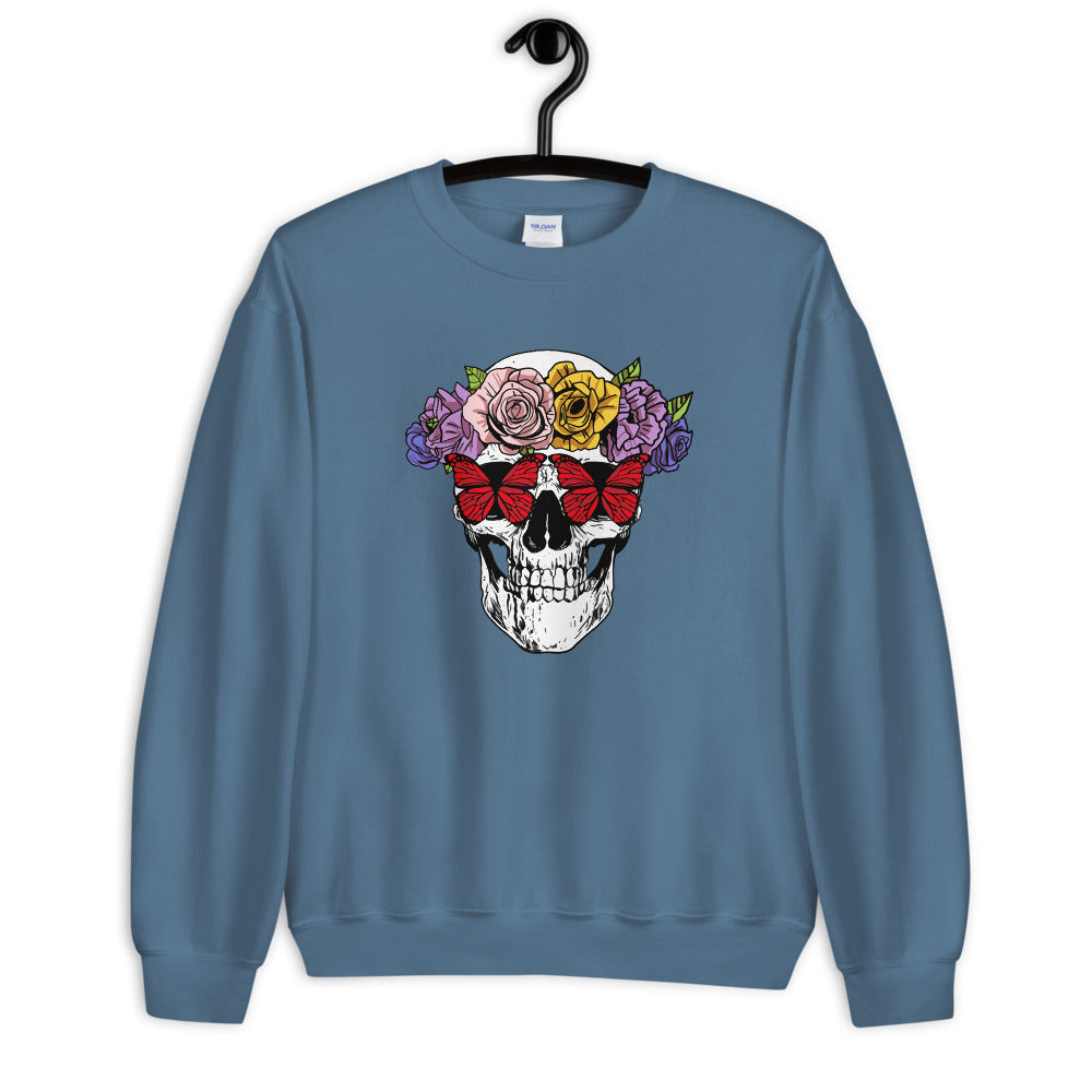 Garden of Skulls Unisex Long sleeve Sweatshirt