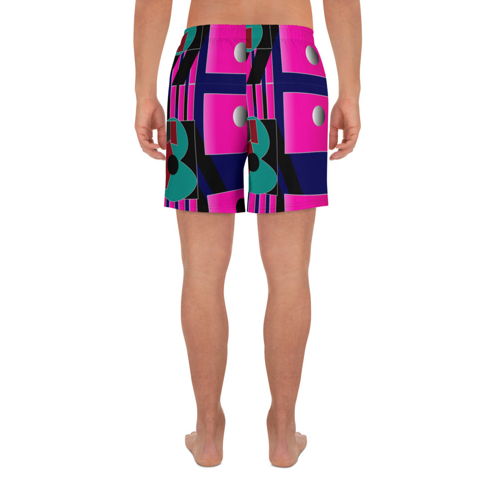 Gallery Plum Men's Athletic Shorts