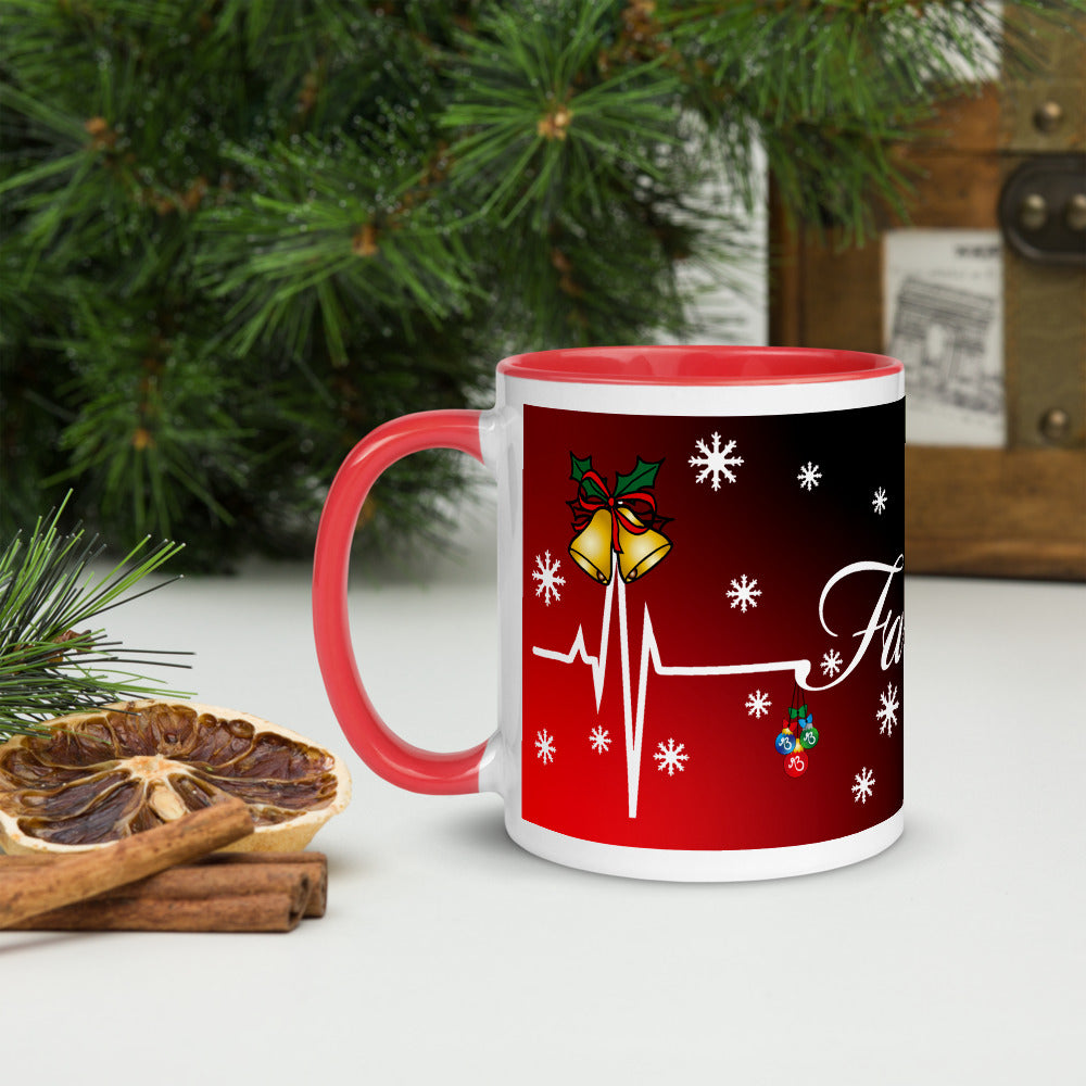 'Family Christmas' Two Toned Mug