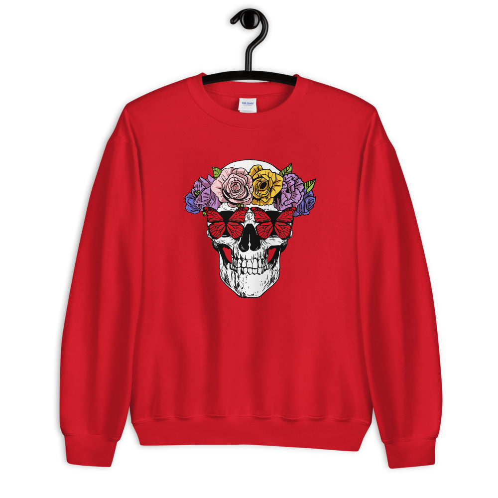 Garden of Skulls Unisex Long sleeve Sweatshirt