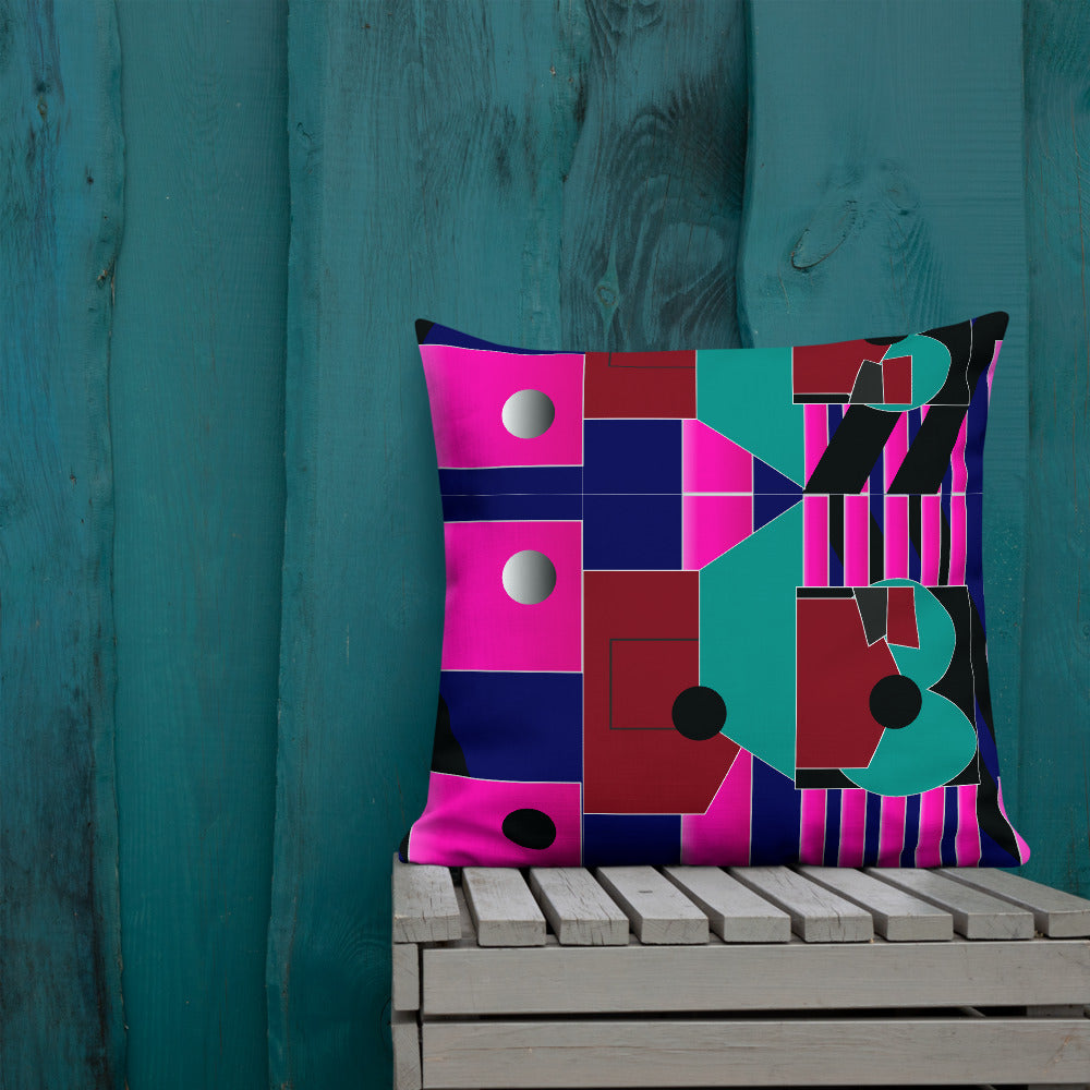 Gallery Print Premium Pillows - Plum
