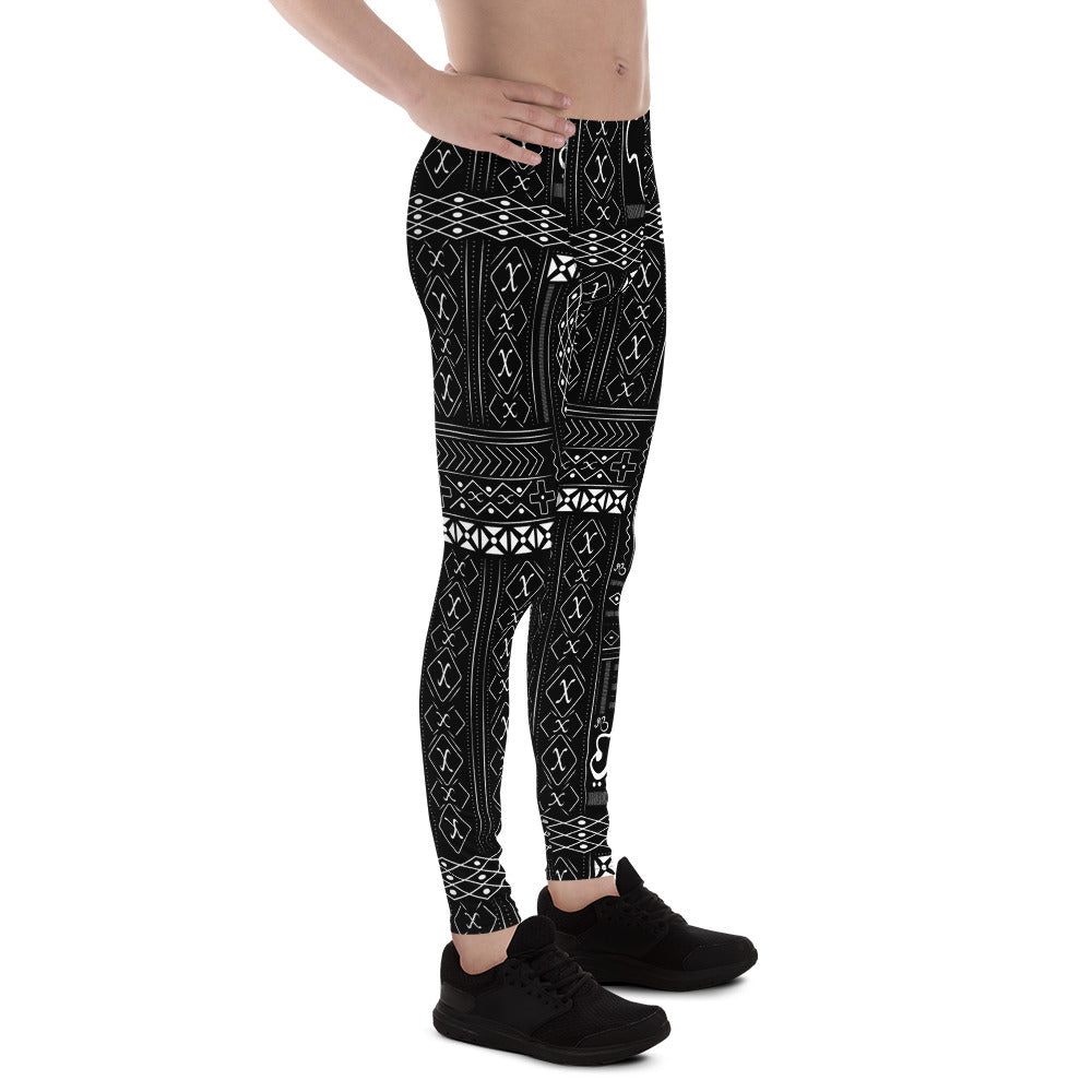 Tribal Noir Men's Leggings