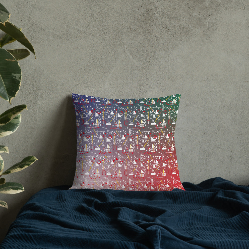 AfriBix Linear Print Galaxy Premium Pillows