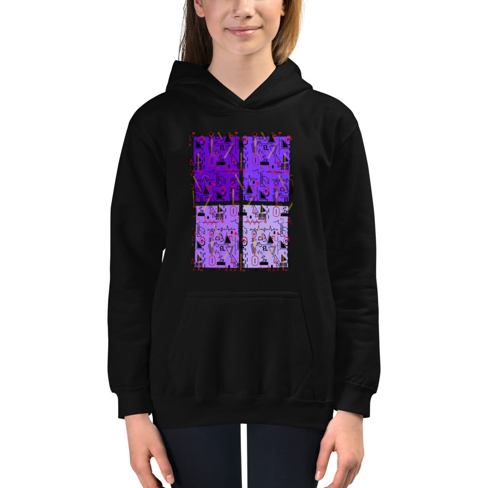 AfriBix Linear Print Kids Sweatshirt Hoodie