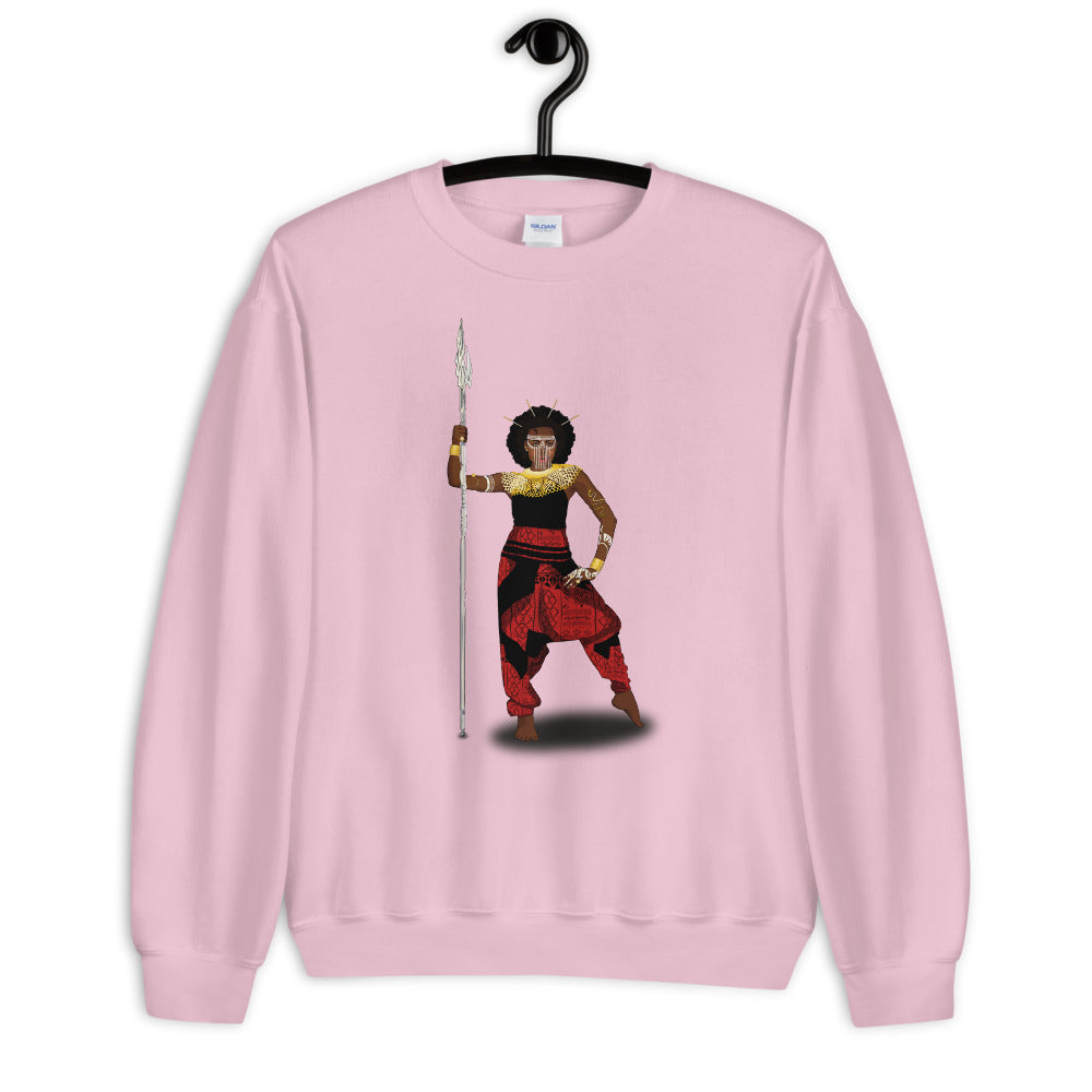 AfriBix Warrior African Queen Comfortable Unisex Sweatshirt