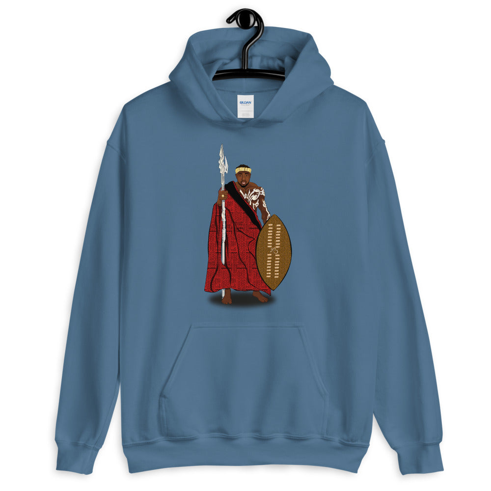 AfriBix Warrior African King Comfortable Unisex Hoodie