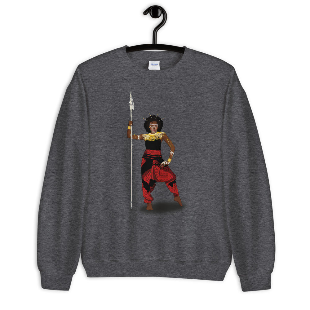AfriBix Warrior African Queen Comfortable Unisex Sweatshirt