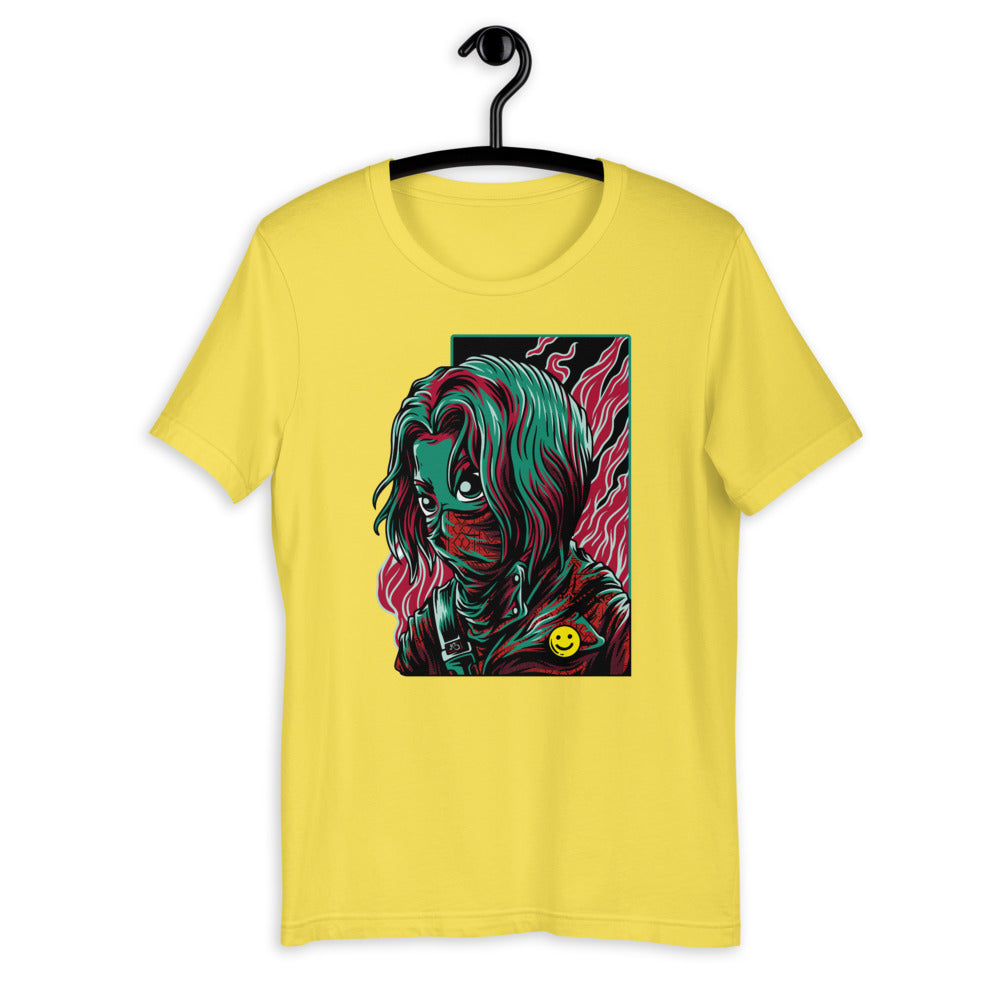 'Normalise This' Mask Graphic Short-Sleeve Unisex T-Shirt