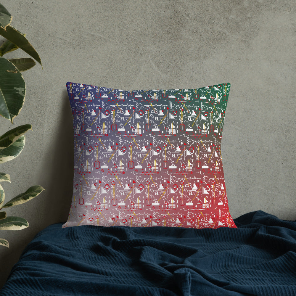 AfriBix Linear Print Galaxy Premium Pillows