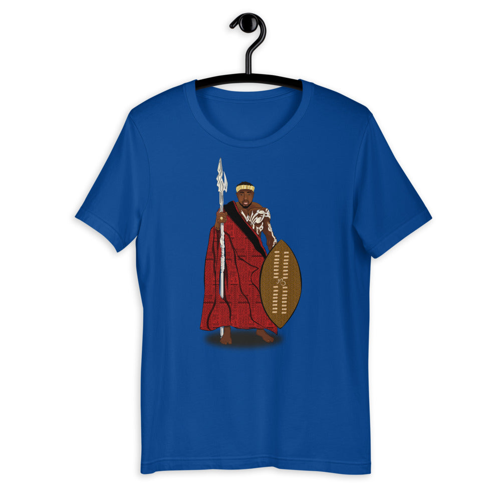 AfriBix Warrior African King Short-Sleeve Unisex T-Shirt