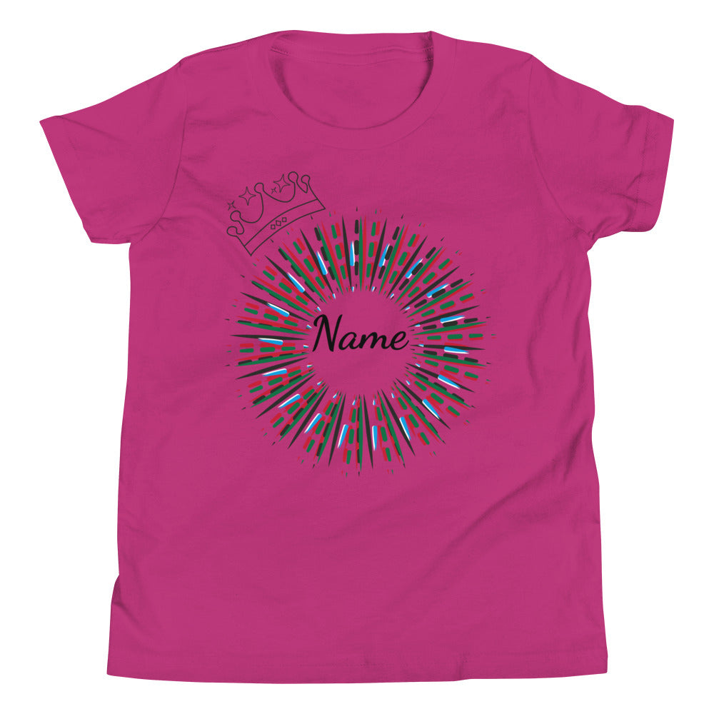 Personalised Youth Unisex Short Sleeve T-Shirt