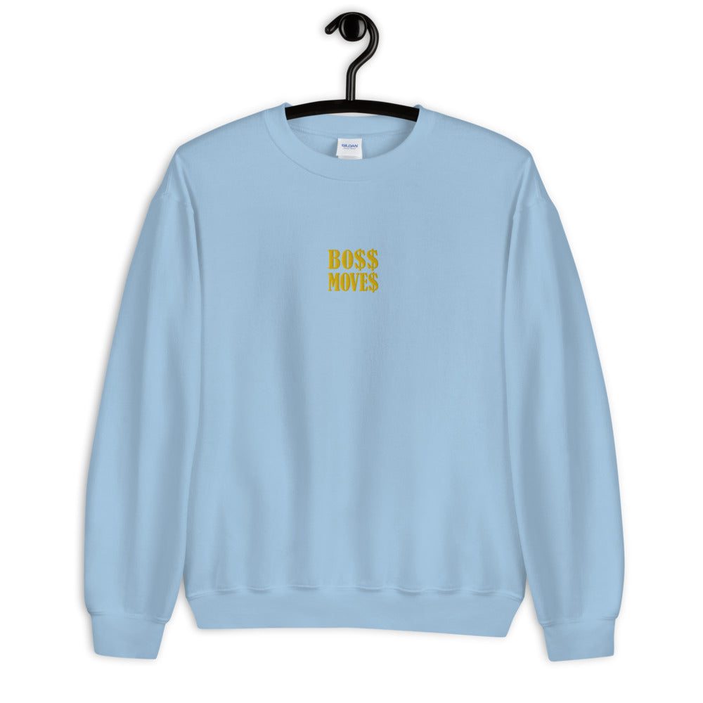 Boss Moves Embroidery Unisex Sweatshirt