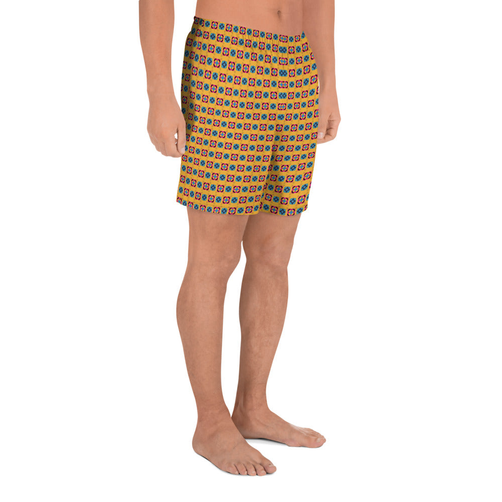Alternate Print Men's Athletic Shorts