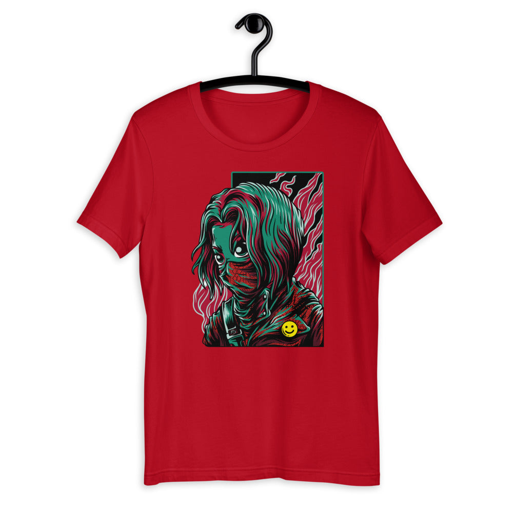 'Normalise This' Mask Graphic Short-Sleeve Unisex T-Shirt