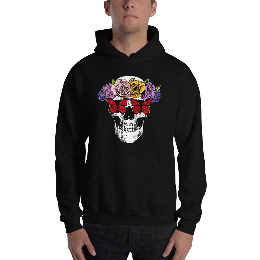 Garden of Skulls Graphic Comfortable Unisex Hoodie