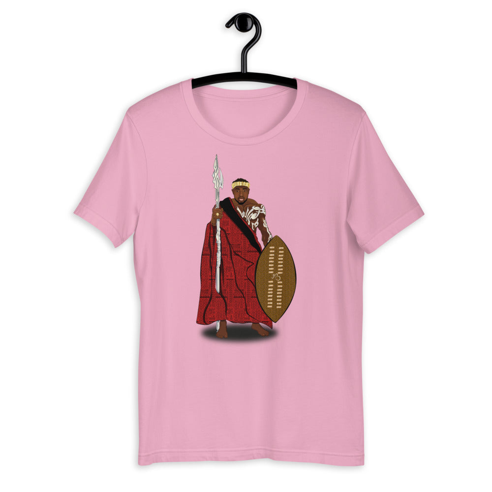 AfriBix Warrior African King Short-Sleeve Unisex T-Shirt