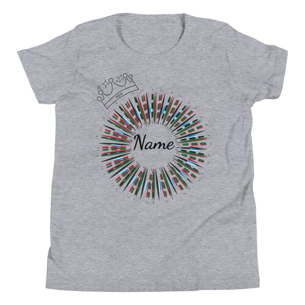 Personalised Youth Unisex Short Sleeve T-Shirt
