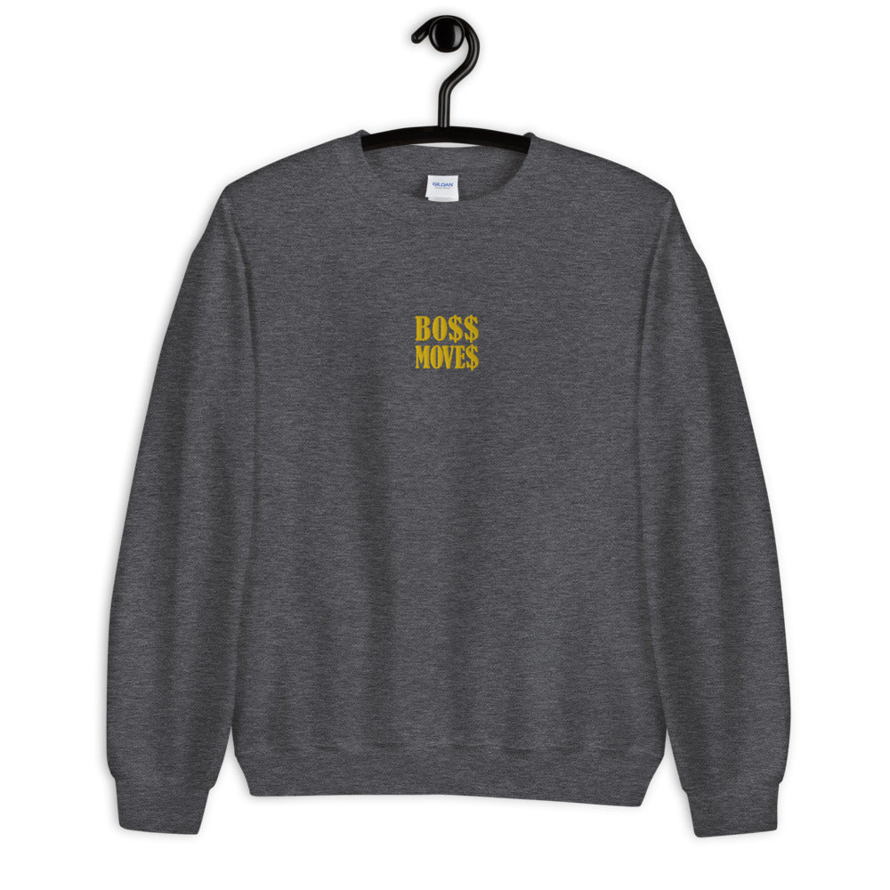 Boss Moves Embroidery Unisex Sweatshirt