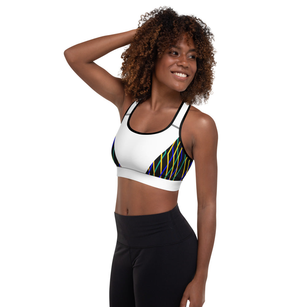 Constellation Cutout Padded Sports Bra