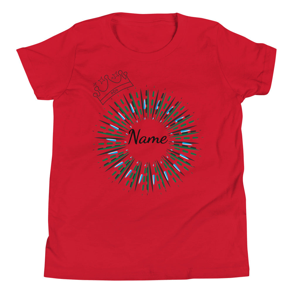 Personalised Youth Unisex Short Sleeve T-Shirt