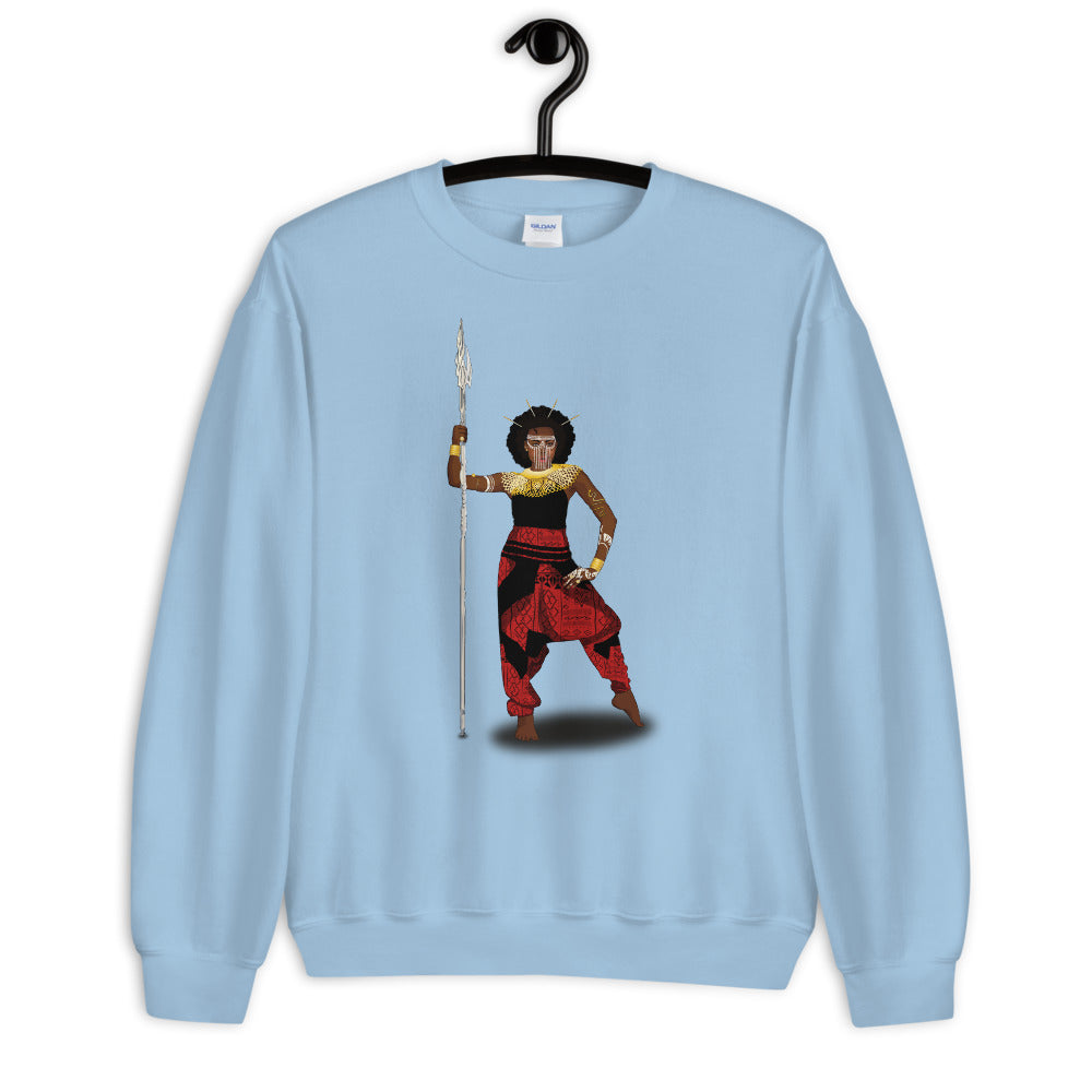 AfriBix Warrior African Queen Comfortable Unisex Sweatshirt