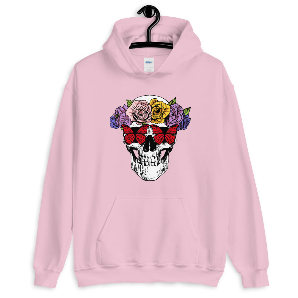 Garden of Skulls Graphic Comfortable Unisex Hoodie