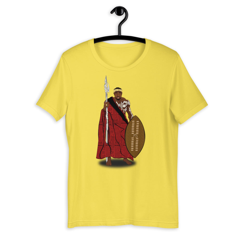 AfriBix Warrior African King Short-Sleeve Unisex T-Shirt