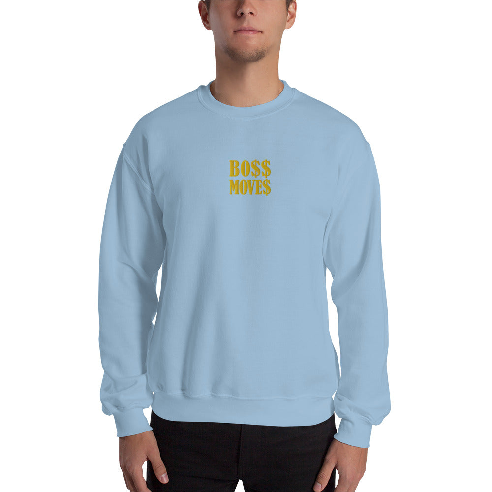 Boss Moves Embroidery Unisex Sweatshirt