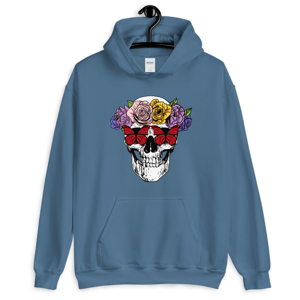 Garden of Skulls Graphic Comfortable Unisex Hoodie