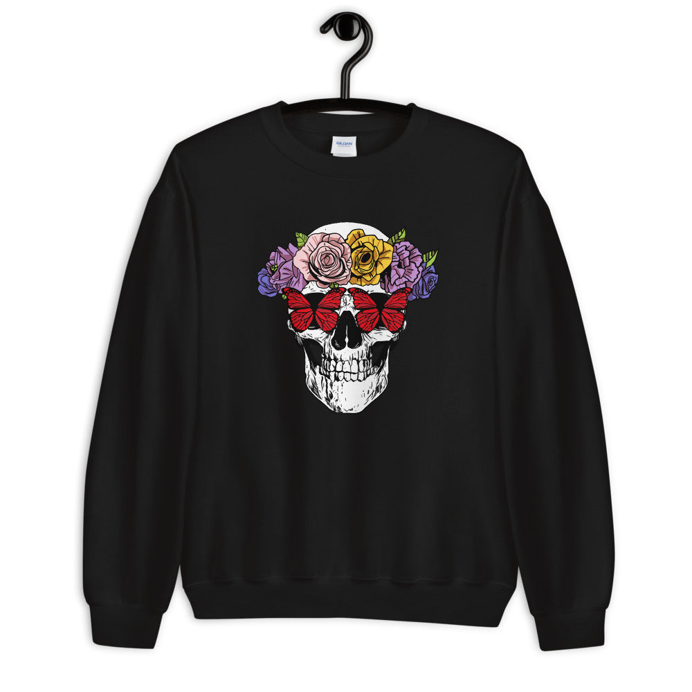 Garden of Skulls Unisex Long sleeve Sweatshirt
