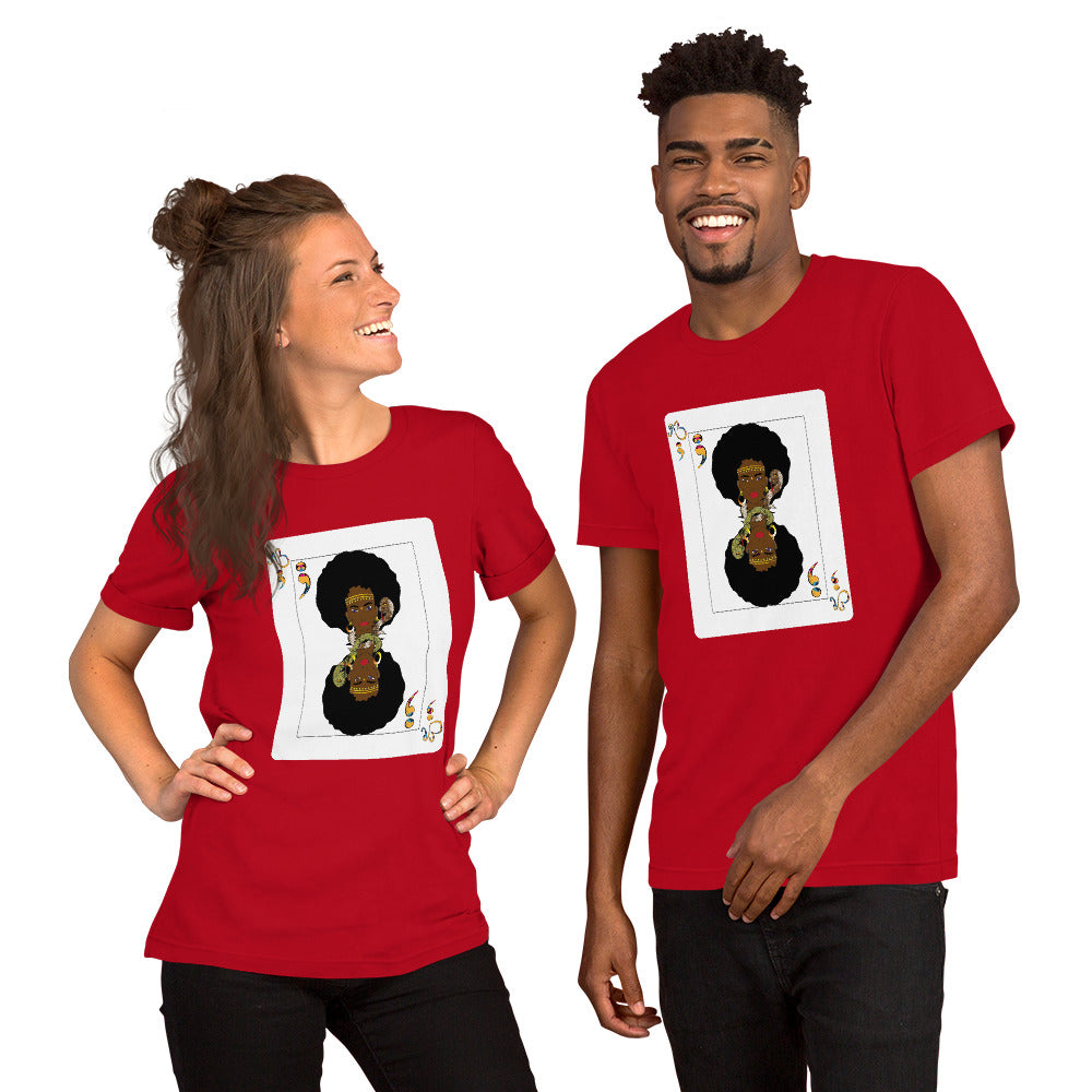 AfriBix Warrior Playing Card Unisex T-Shirt