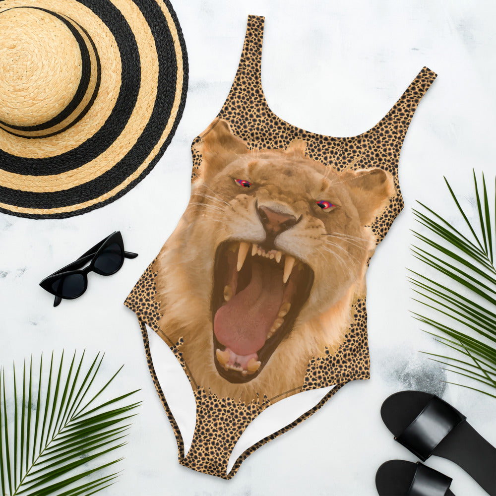 Roar! Graphic One-Piece Swimsuit