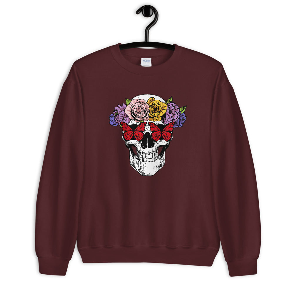 Garden of Skulls Unisex Long sleeve Sweatshirt