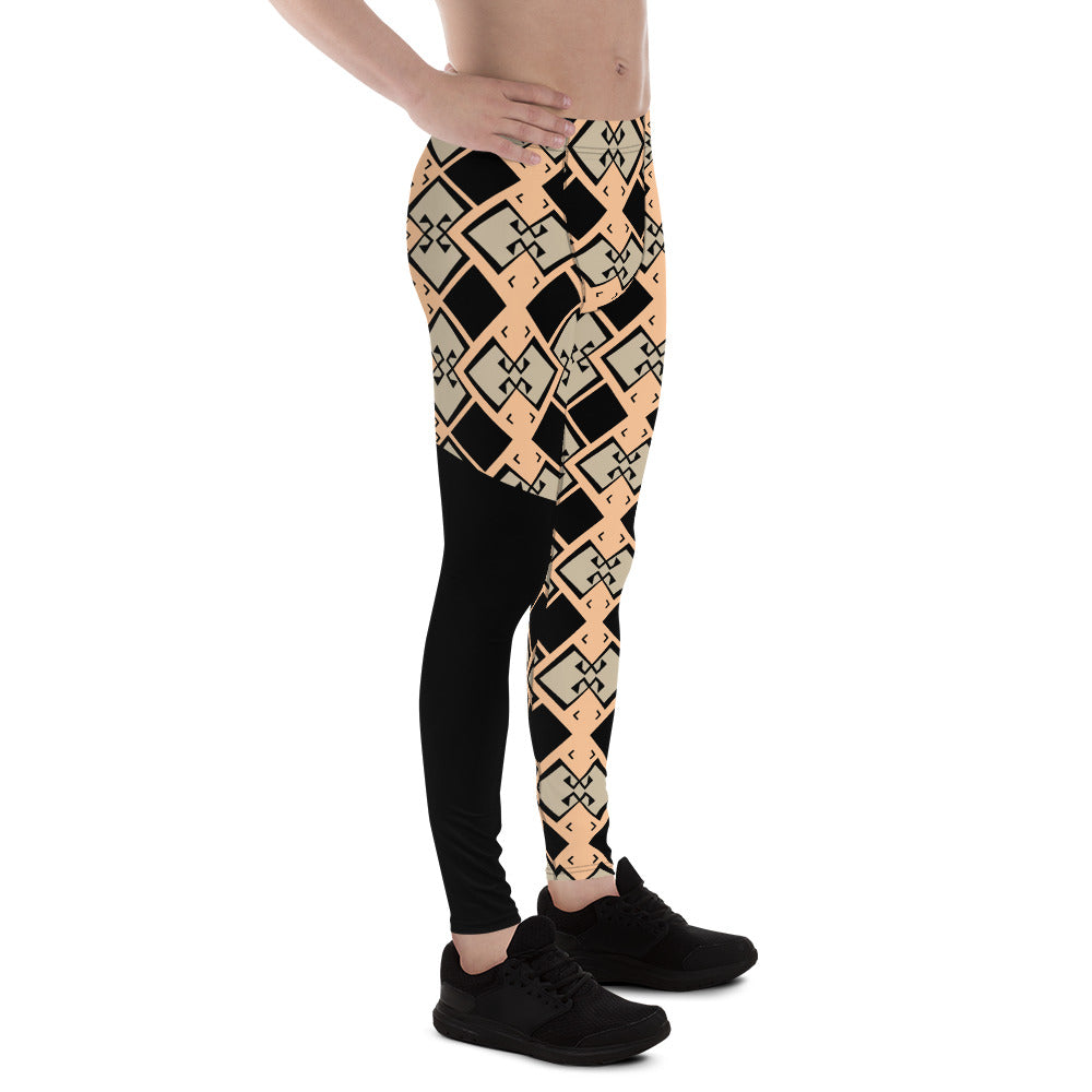 Aztek Coral Men's Leggings