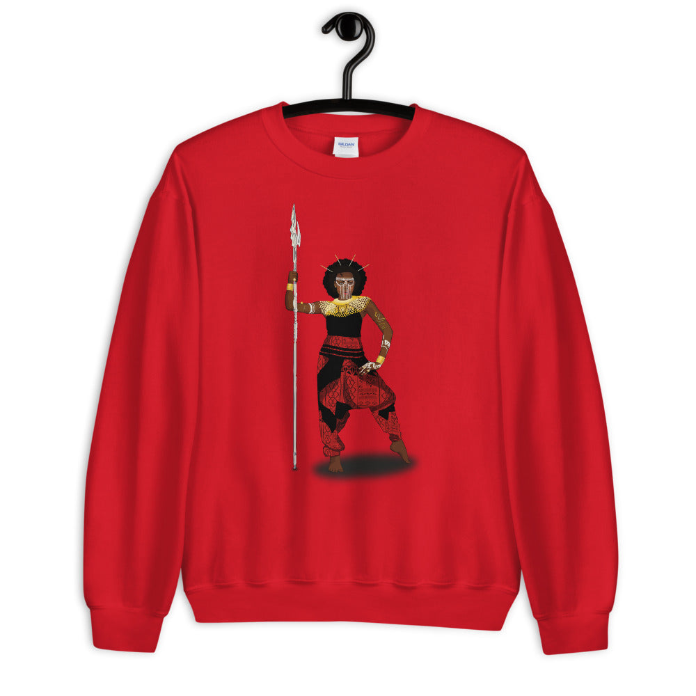 AfriBix Warrior African Queen Comfortable Unisex Sweatshirt