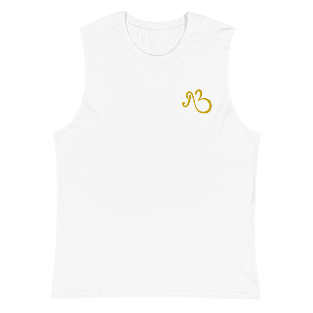 AfriBix Classic Embroidered Unisex Muscle Shirt