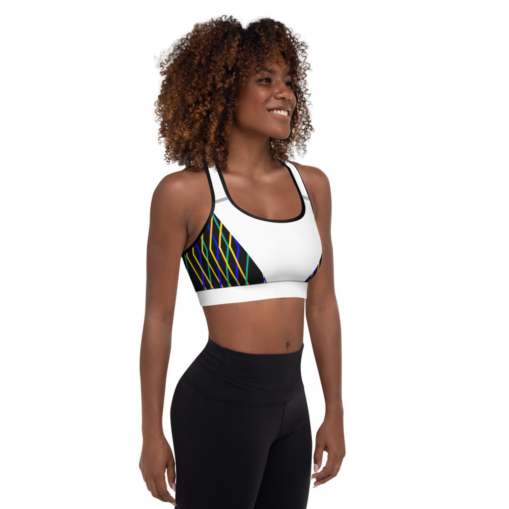Constellation Cutout Padded Sports Bra