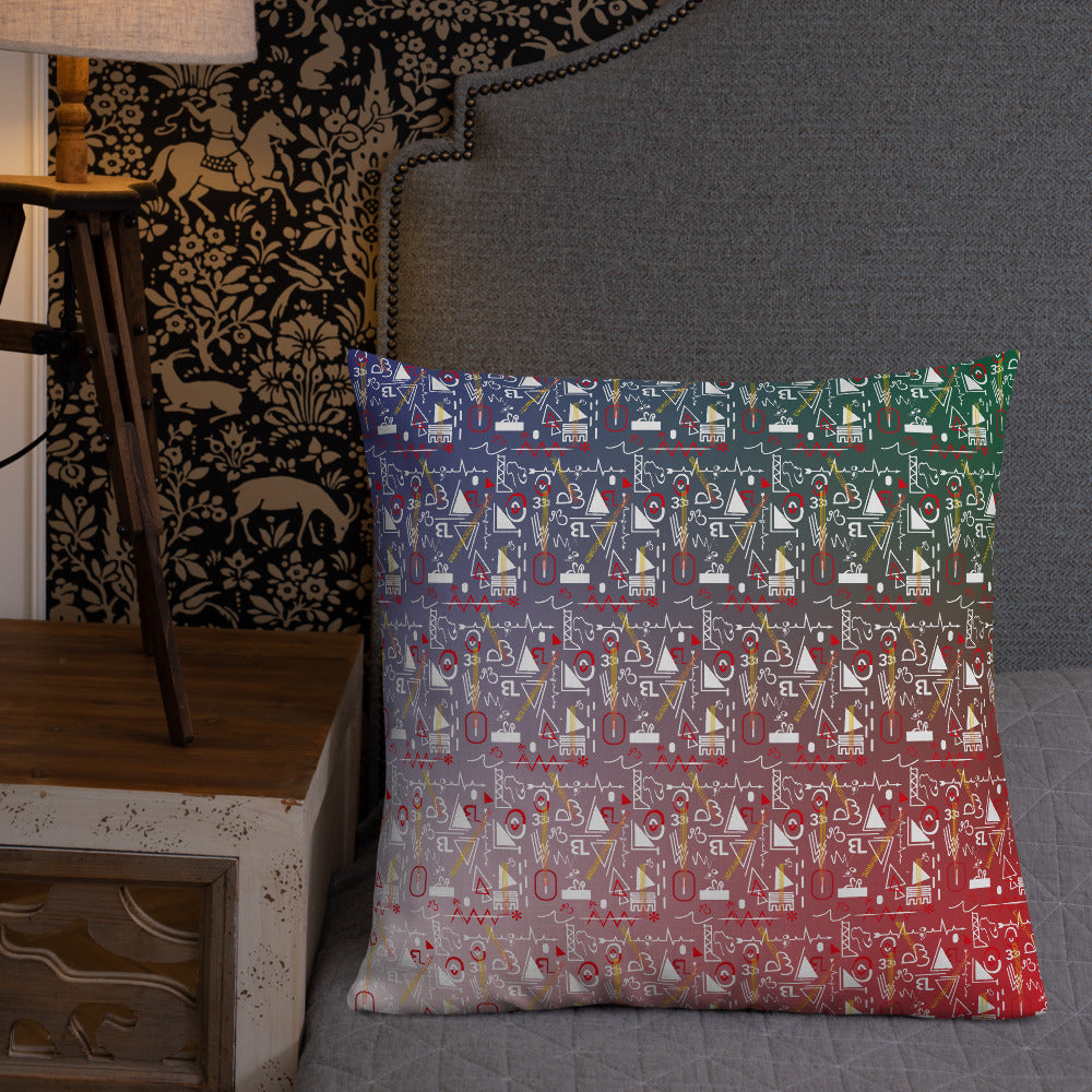 AfriBix Linear Print Galaxy Premium Pillows