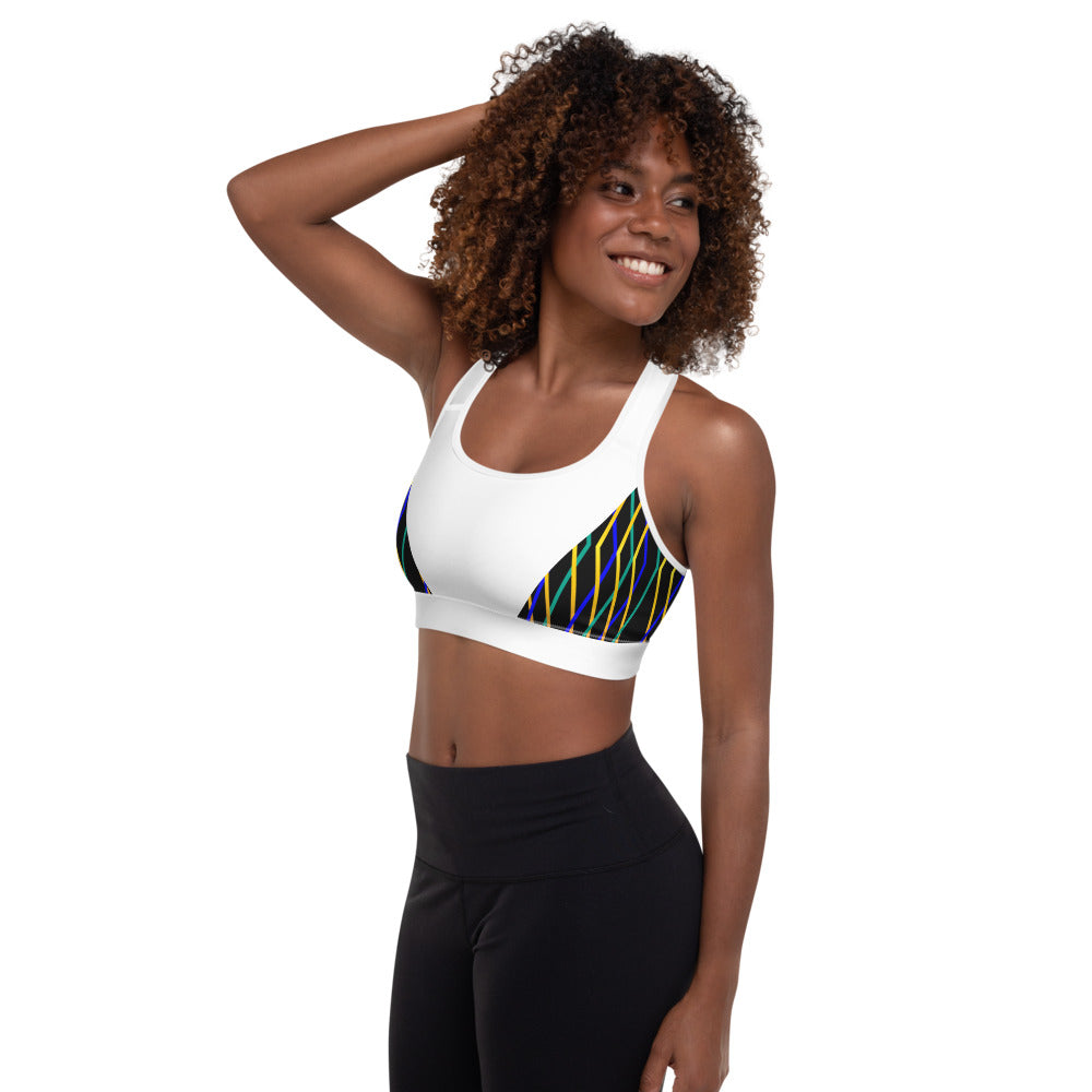Constellation Cutout Padded Sports Bra
