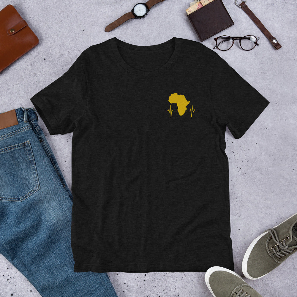AfriBix Heartbeat of Africa Short-Sleeve Unisex T-Shirt