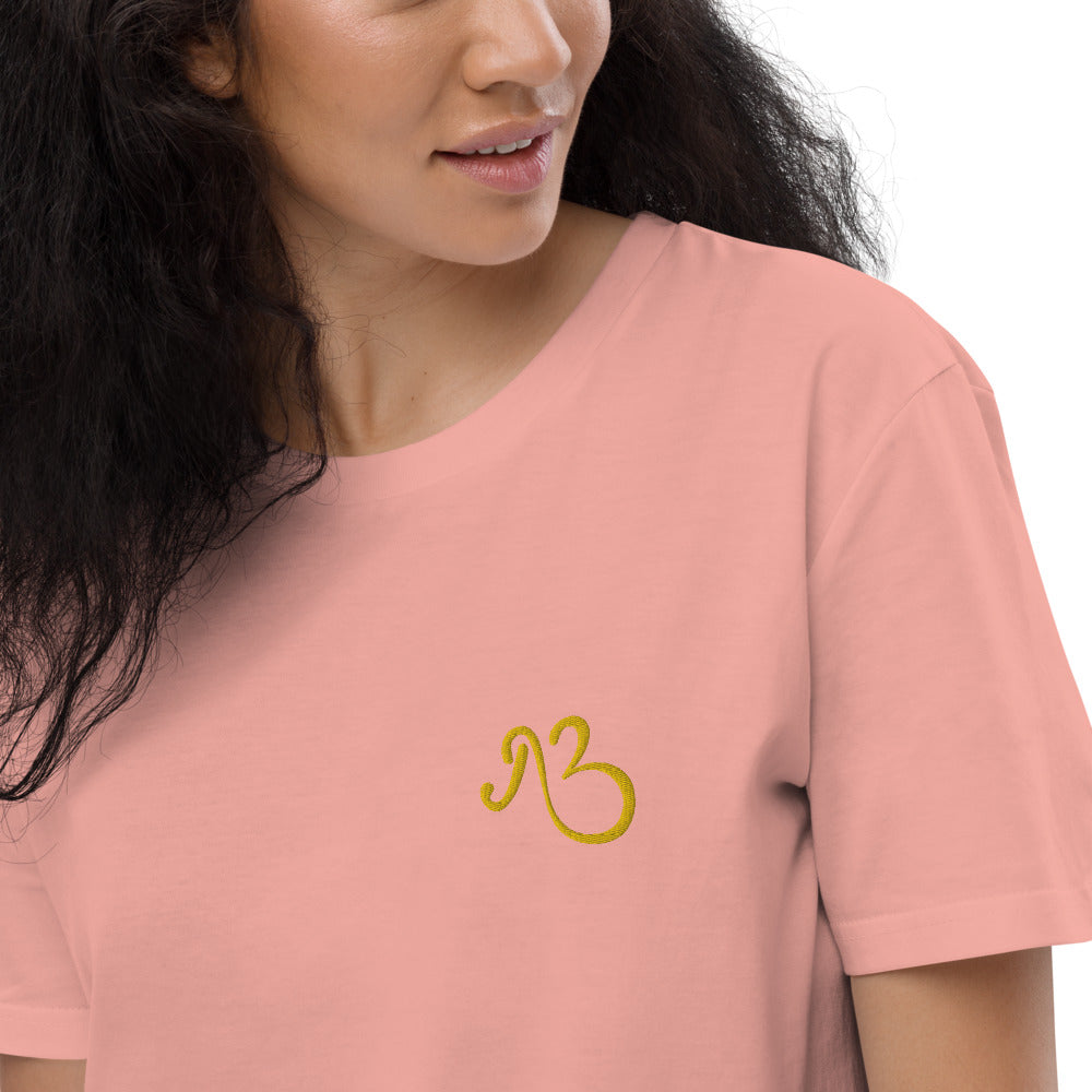 AfriBix Classic Embroidery Organic Cotton T-shirt Dress
