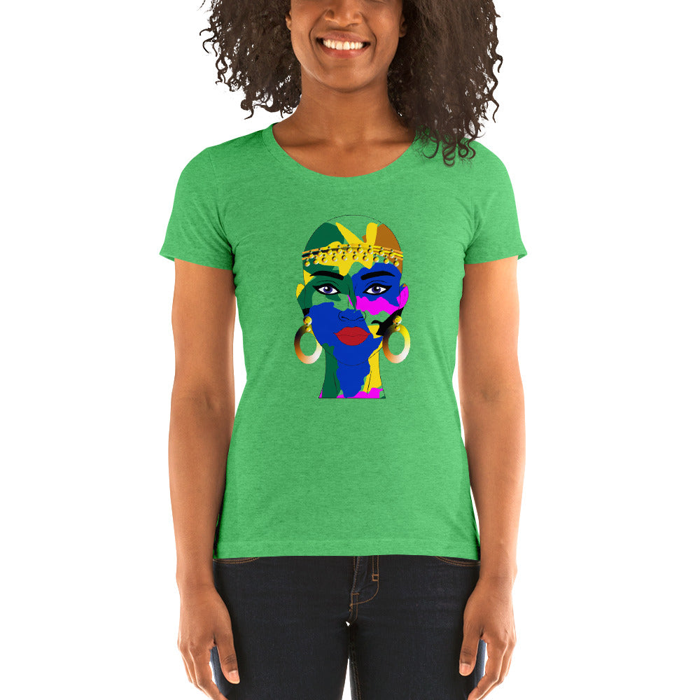 AfriBix Warrior Camo Ladies' T-shirt