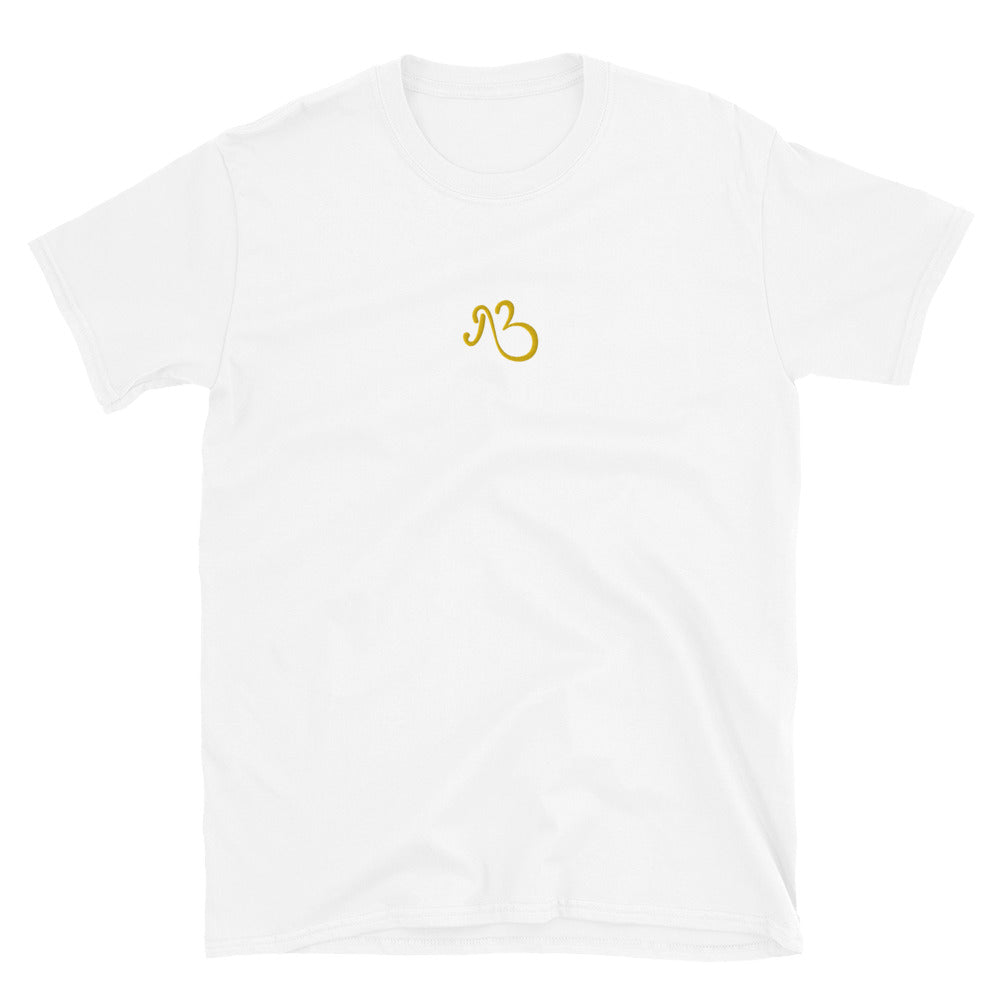 AfriBix Classic Embroidered Short-Sleeve Unisex T-Shirt