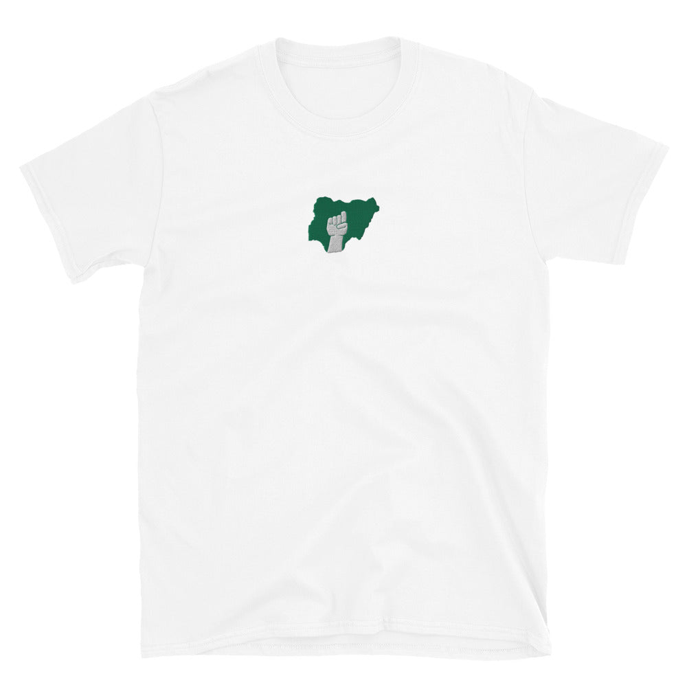Naija Pride Embroidered Short-Sleeve Unisex T-Shirt